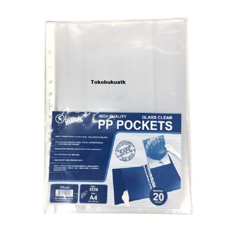 

PP Pocket Bambi 5220 Ukuran A4