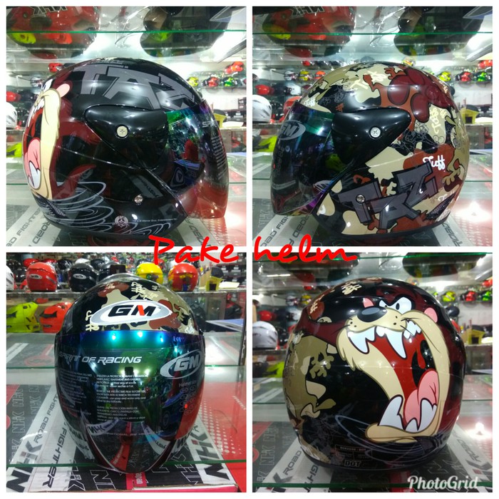 BEST QUALITY HELM GM EVOLUTION TAZMANIA 33 BLACK