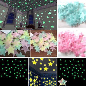 

Starwall sticker Glowing in the Dark (1 set 100 pcs)
