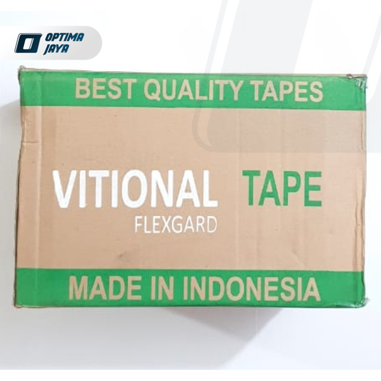 

1 Dus Lakban OPP 45mm Strong n Clear 70 Yard (Hijau) / Solasi / Isolasi