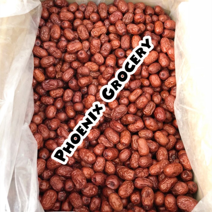 

Angco kurma merah kering dried dates 1 KG 60 ribu