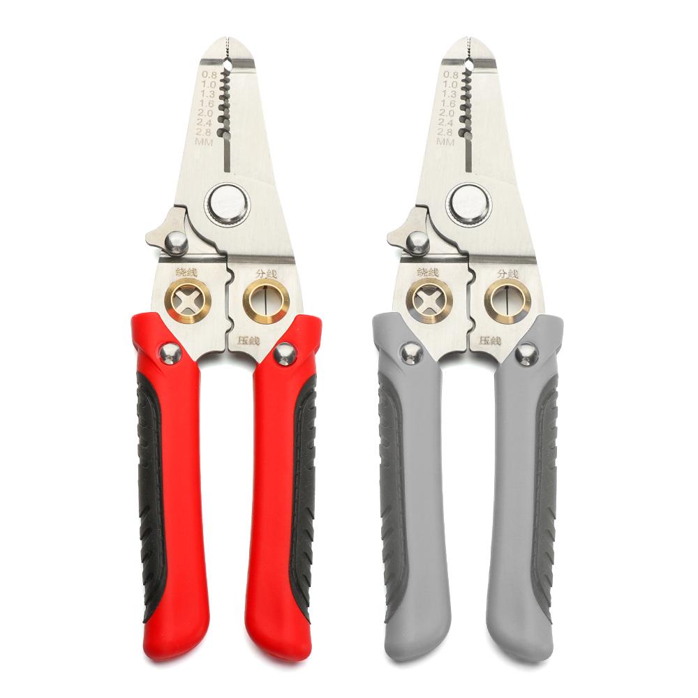 Nanas Wire Stripper Multi-Fungsional Rumah Non-Slip Grip Handle Crimper Pincers