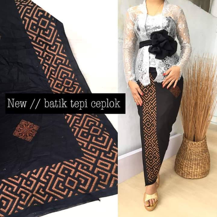 KAMEN BATIK INDIGO HITAM