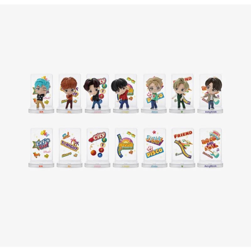 (DP - PO) BTS TINYTAN MINI FIGURE DYNAMITE OFFICIAL