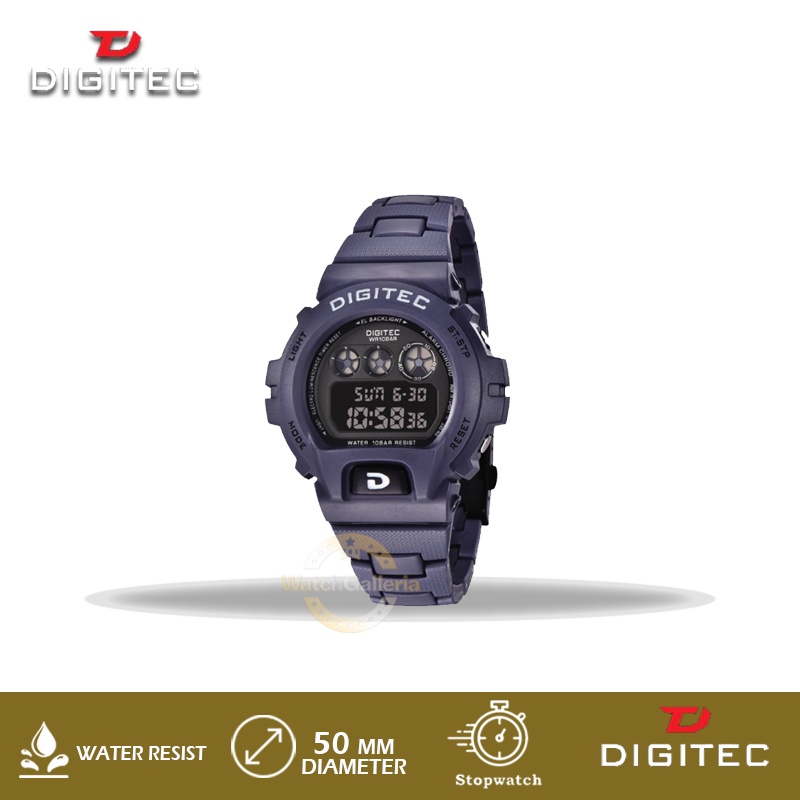 Jam Tangan Digitec Pria Rubber DG5198R DG-5198R BL-4B
