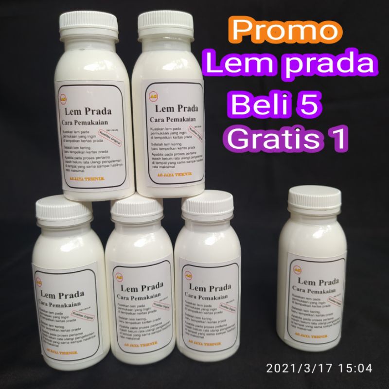 

(AJT) promo lem prada emas 100 gram beli 5 gratis 1