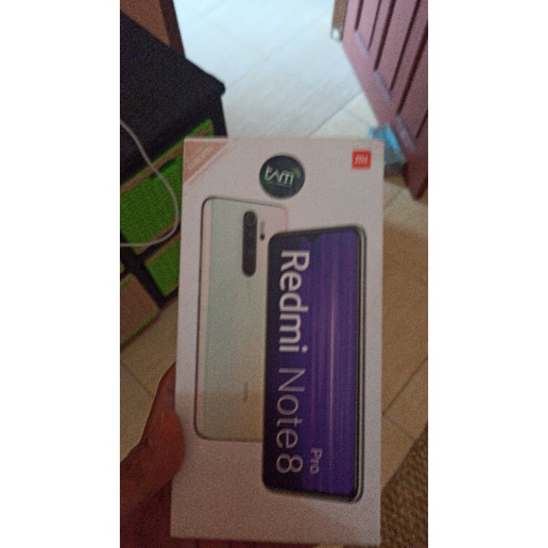 redmi note 8 pro glacier white