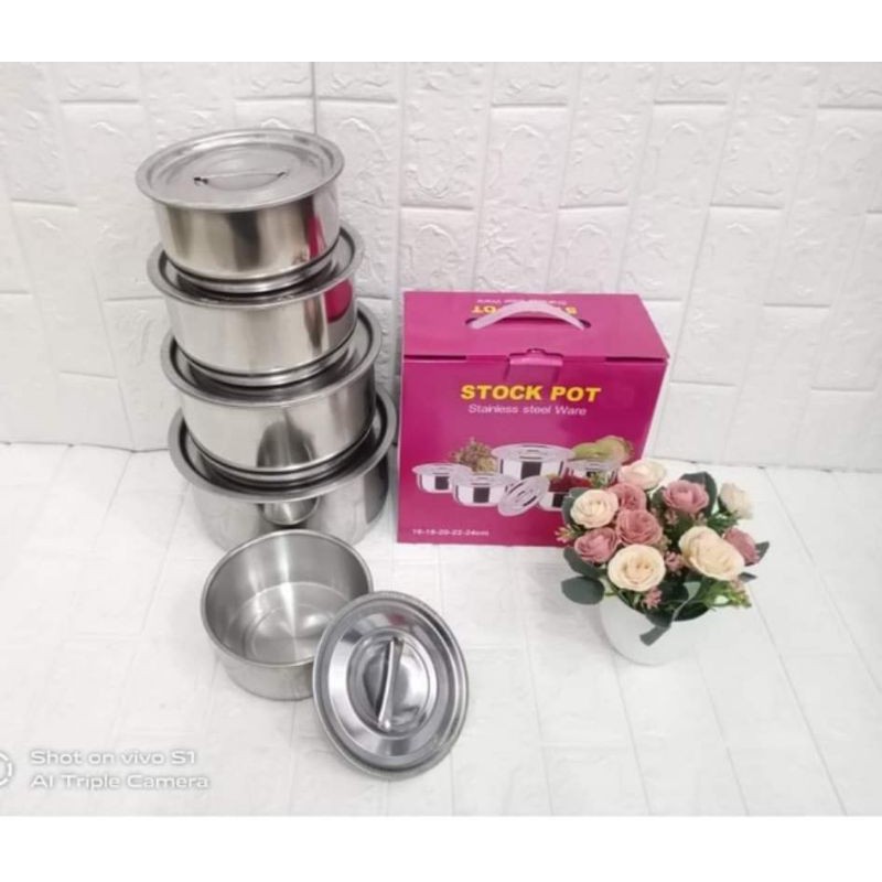 panci stock pot set