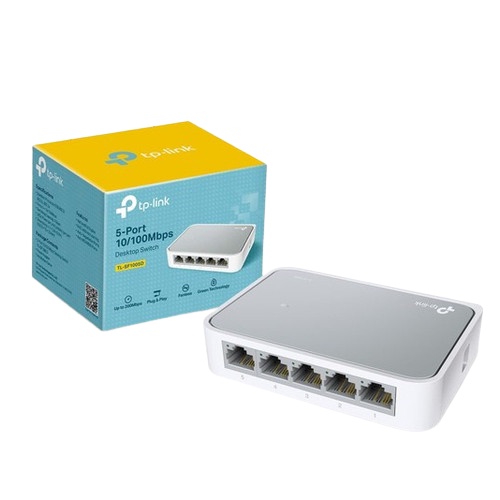 TPLink TLSF1005D 5 Port LAN 10/100 Mbps Desktop Switch HUB TL-SF1005D