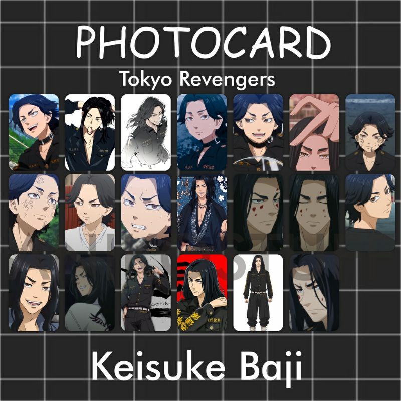 READY STOCK BAJI KEISUKE BAJI PHOTOCARD TOKYO REVENGERS PHOTOCARD ANIME PHOTOCARD ANIME PC TOKYO REV