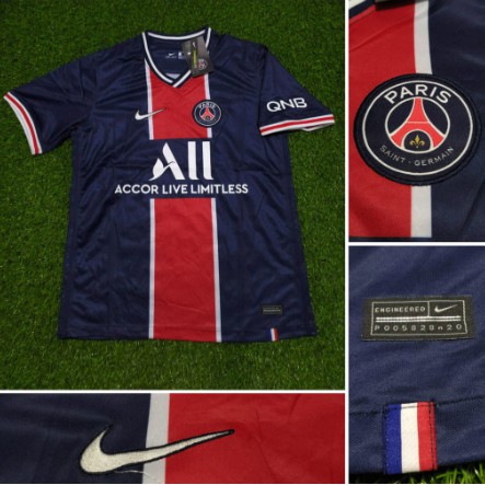 JERSEY BOLA PSG HOME 2020/2021 GRADE ORI