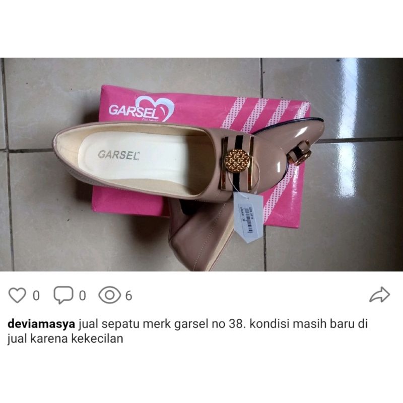 sepatu garsel