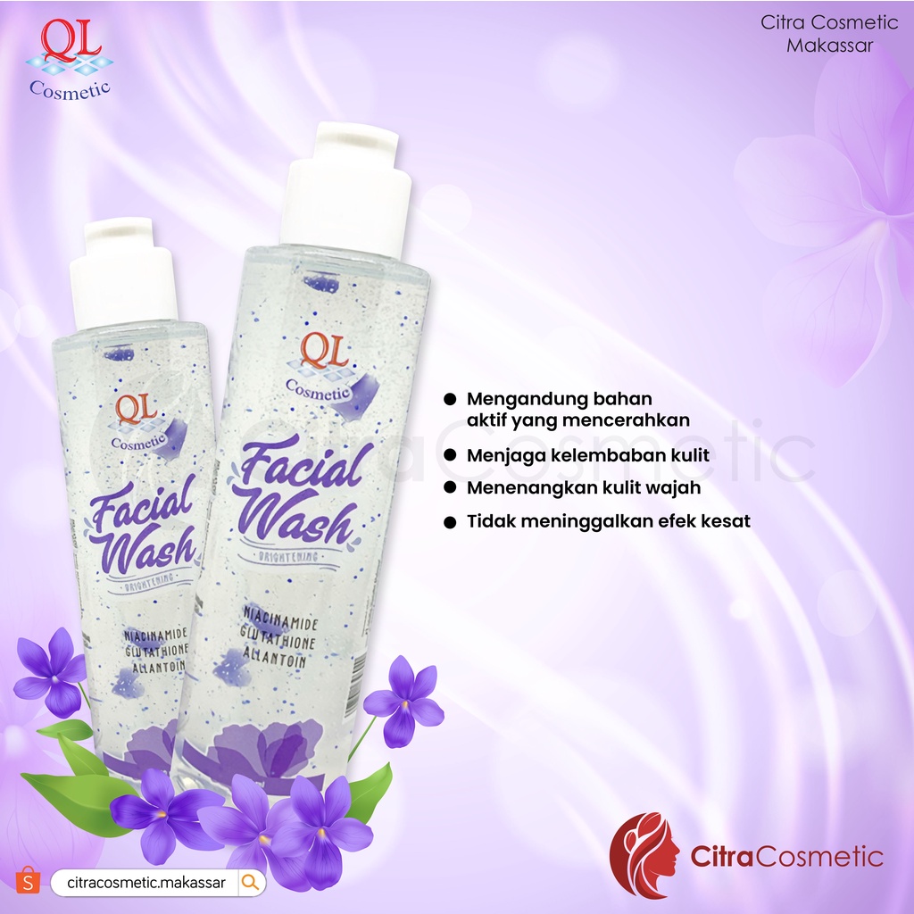 QL Facial Wash Brightening 150Ml