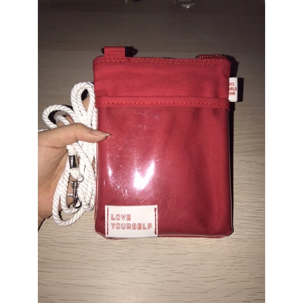 BTS world tour love yourself slingbag/tas selempang Unofficial