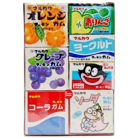 

Marukawa 7 Rasa Bubble Gum Permen Karet Japan Import