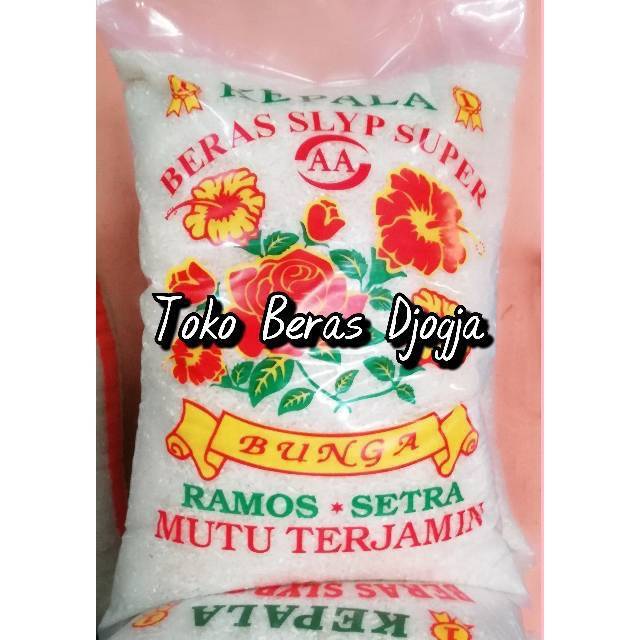 

Beras Setra Ramos Cap Bunga 5Kg grade A