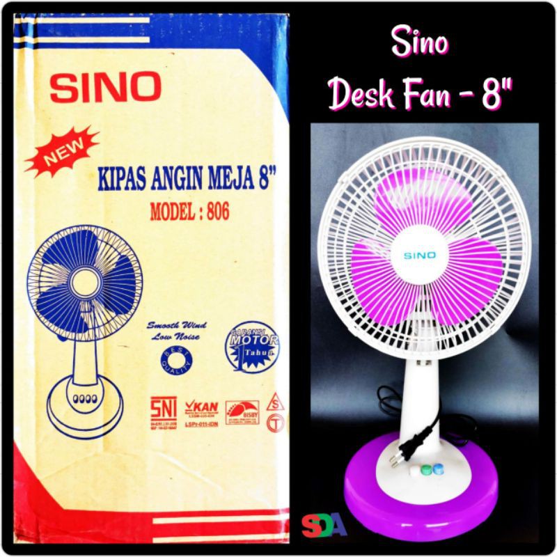 Sino Kipas Angin Desk Fan 8 inch