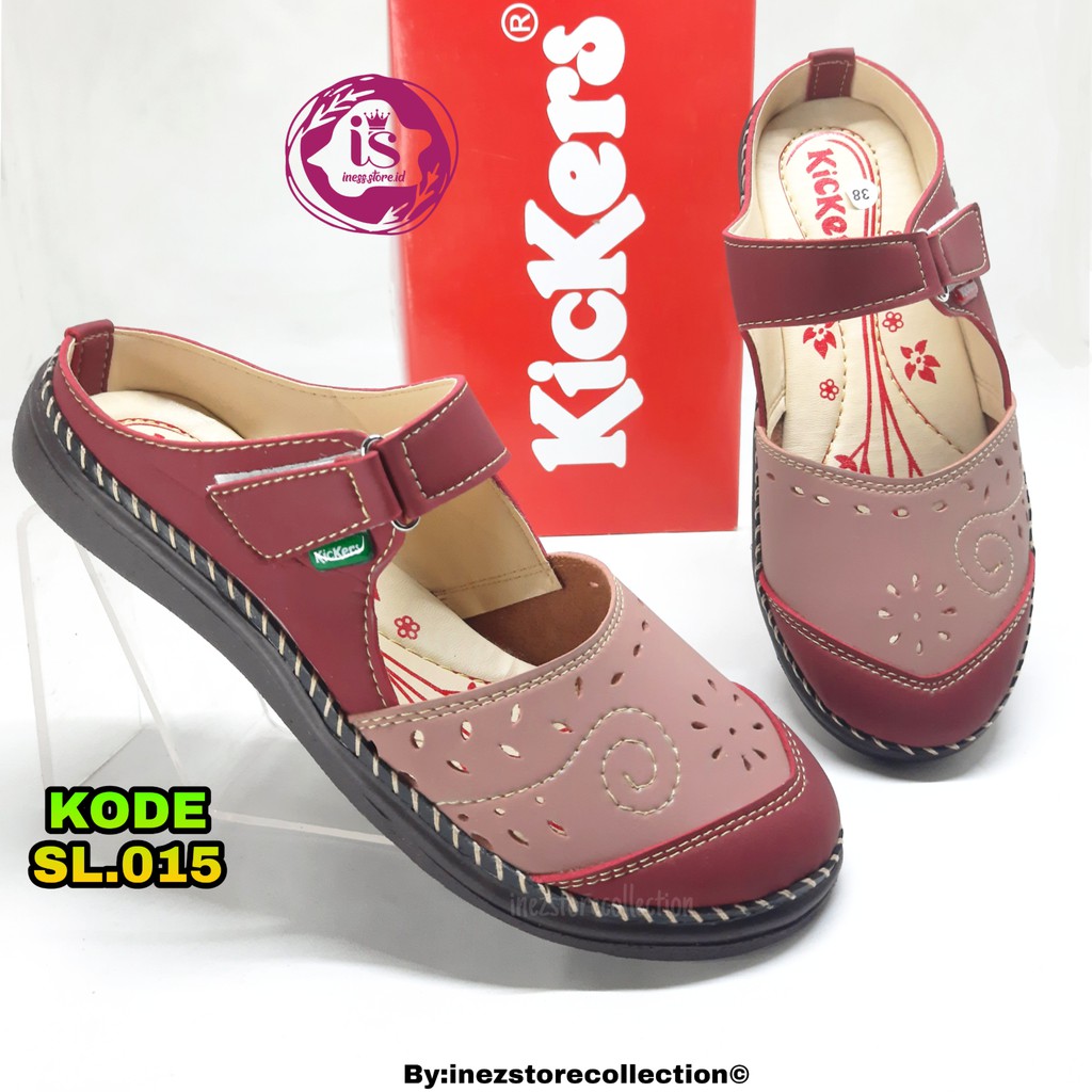 SANDAL WANITA TERBARU KICKERS KASUAL KODE SL.015