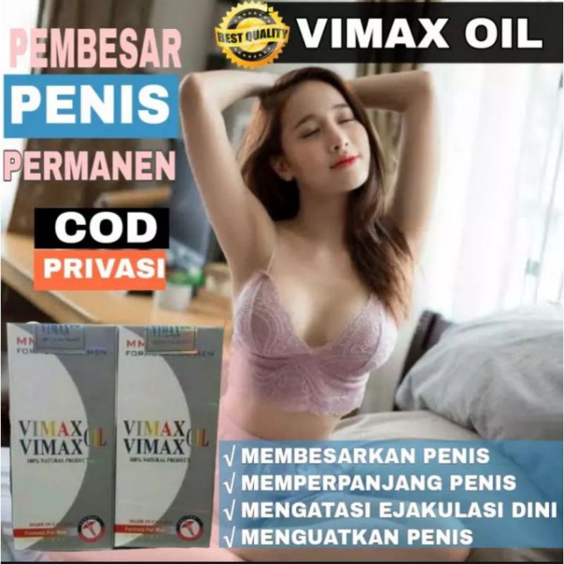 VIMAX OIL OBAT MINYAK OLES IMPORT IMPOR ASLI CANADA KANADA PEMBESAR PENGENCANG PENGERAS PENNIS PENIS