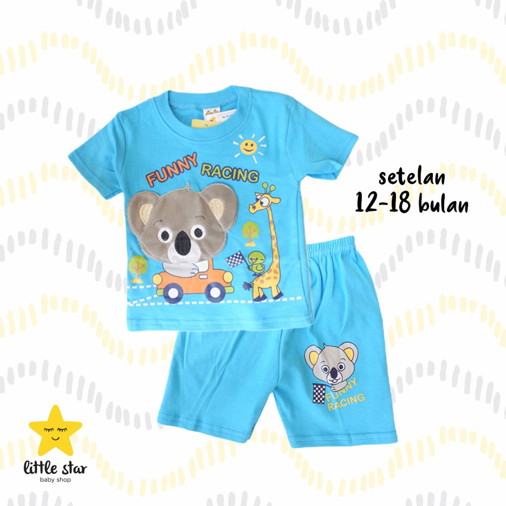 Marvo Setelan Anak Bayi Cowok | Set Baju Baby Boy