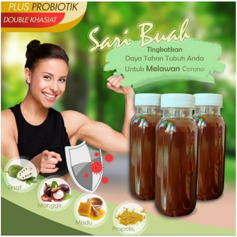 (NON LABEL) G8 SARI BUAH PREBIOTIK  LAWAN COVID