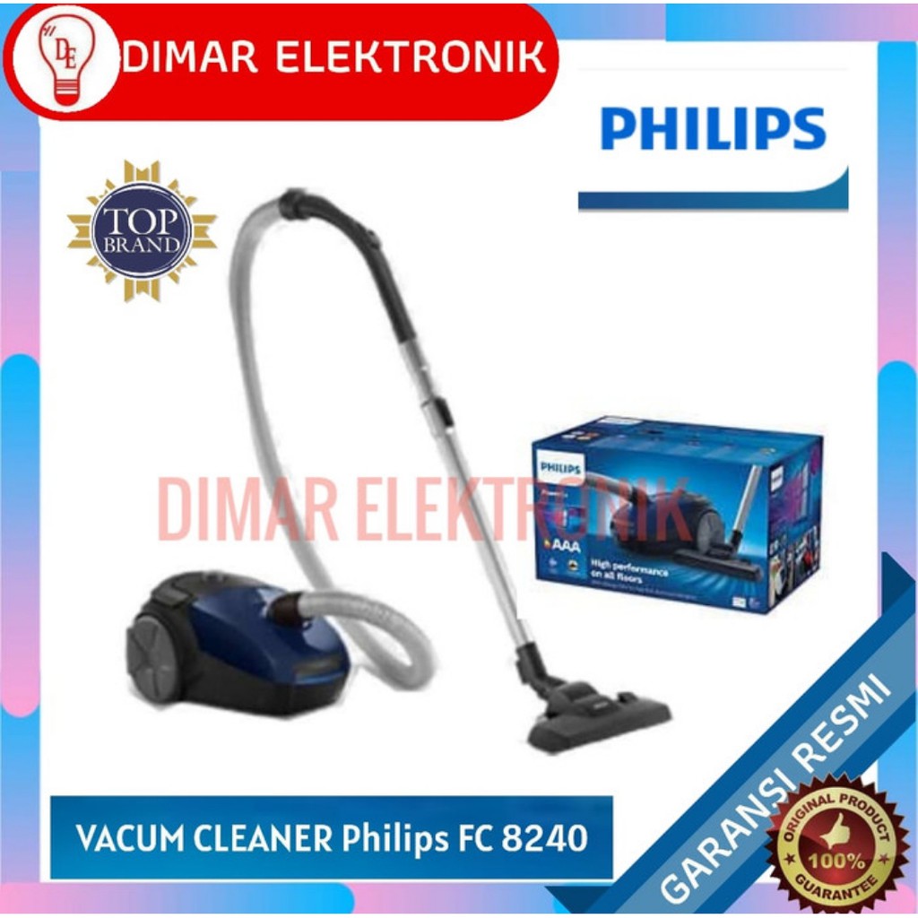 PHILIPS VACUUM CLEANER BIRU FC 8240