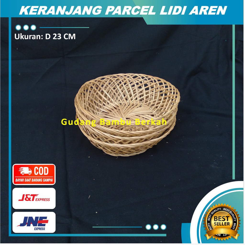 Souvenir Keranjang Parcel Buah Lidi Aren / Hantaran Pernikahan / Keranjang Parcel Buah Segar