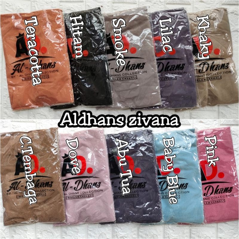 [Original Aldhans] ZIVANA•Kerudung instan Jersey Airis-1