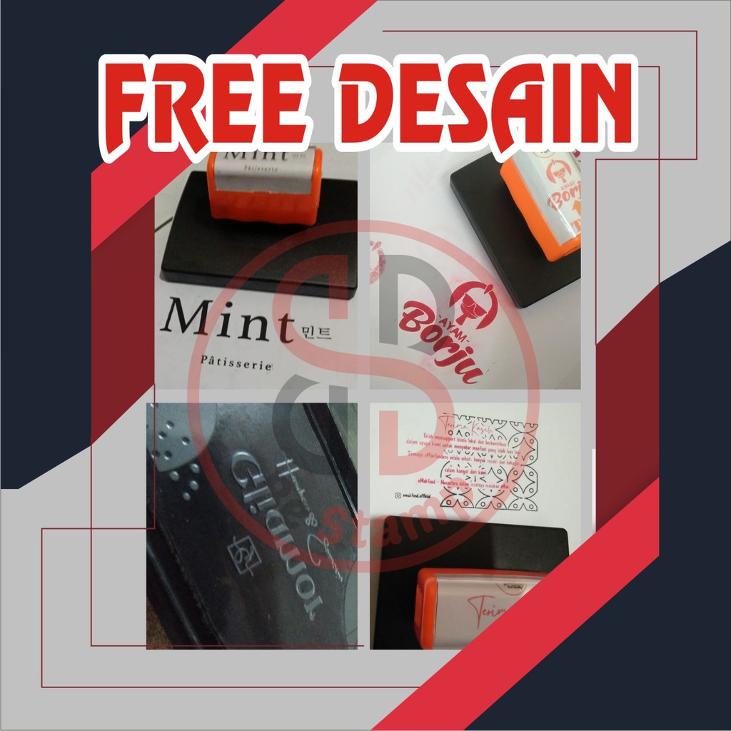 

Cetak Stempel Flash Jumbo Untuk Plastik, CUP, Kardus/Label DLL BONUS TINTA