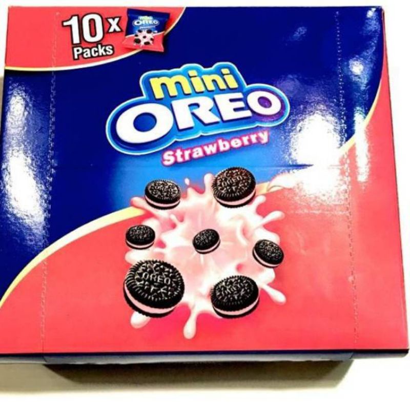 

Mini Oreo Rasa Coklat/Strawberry/Original - Netto 10 pcs x 20.4g