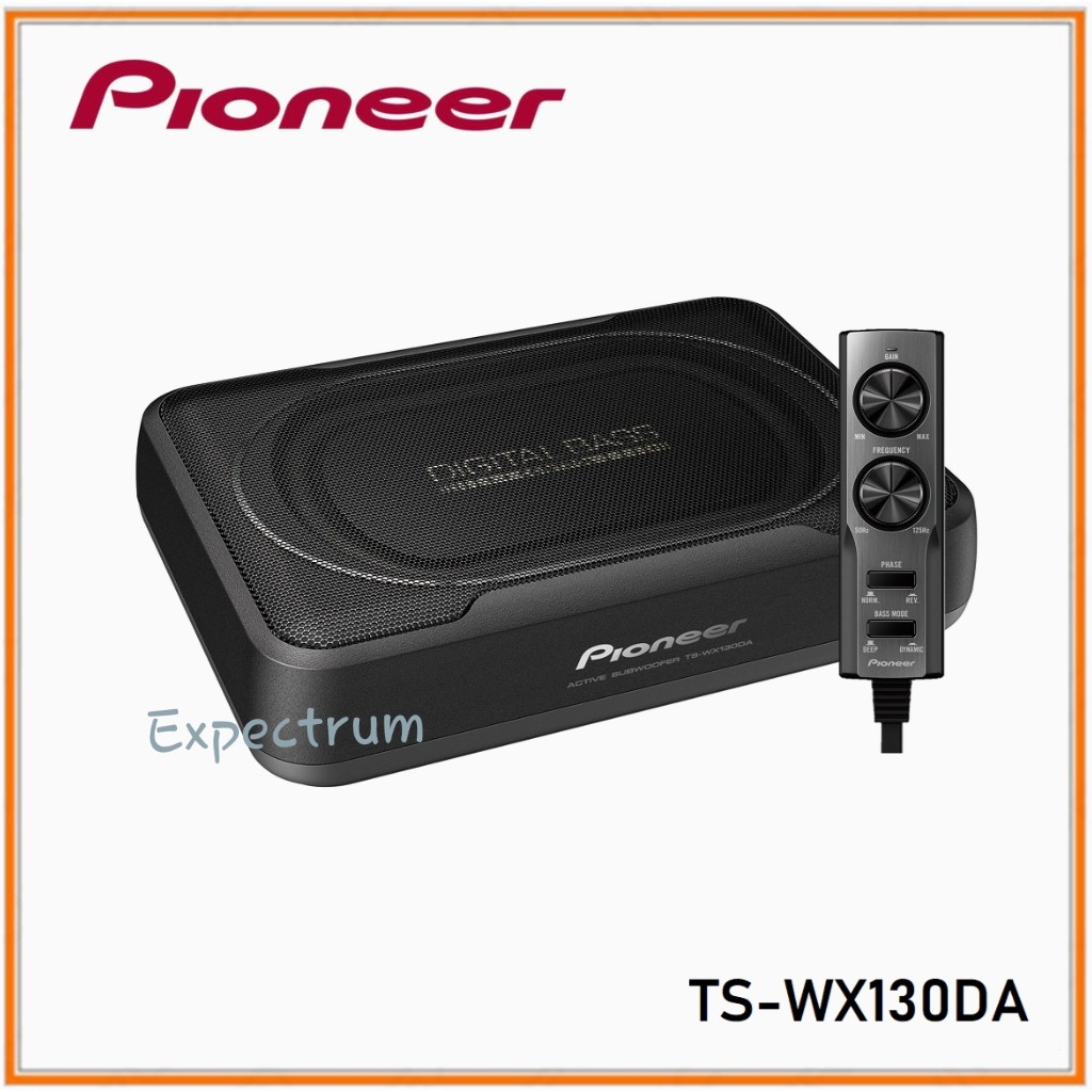 Pioneer TS-WX130DA / WX 130DA Subwoofer Aktif Bawah Kolong jok bangku