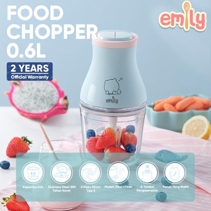 Emily Food Chopper / Perajang Makanan Elektrik