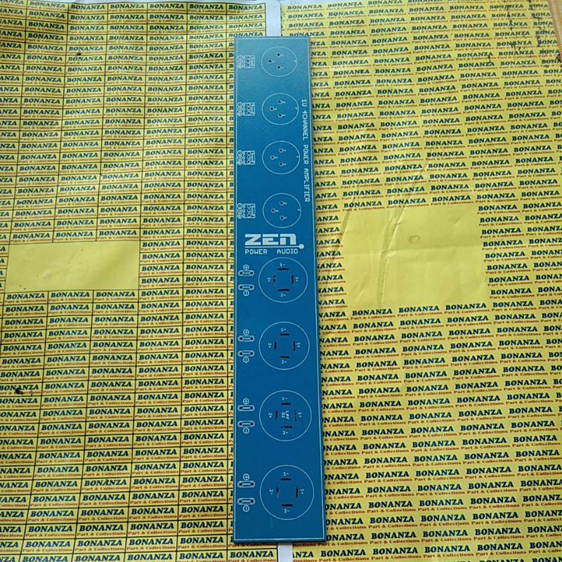 Pcb panel belakang bok 1u 1.5u 4channel