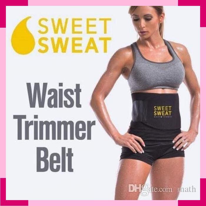 KORSET SWEET SWEAT WAIST TRIMMER BELT SABUK PRIA WANITA ORIGINAL