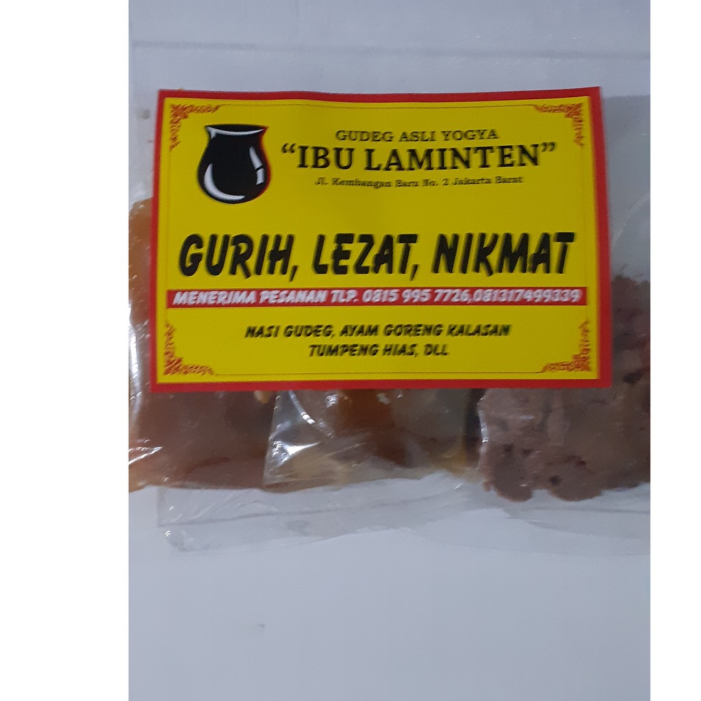 

Gudeg Laminten