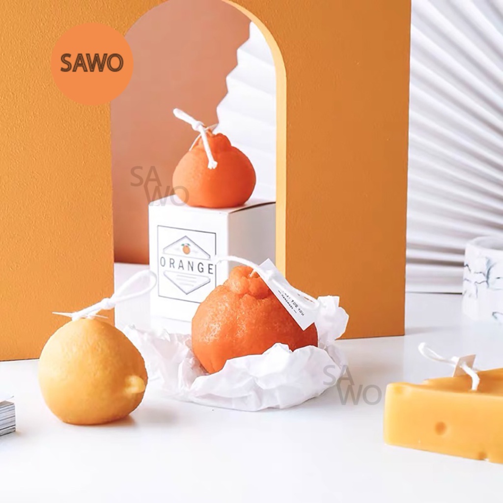 Lilin Fragrance Candle Jeruk Mandarin Orange Pengharum Ruangan