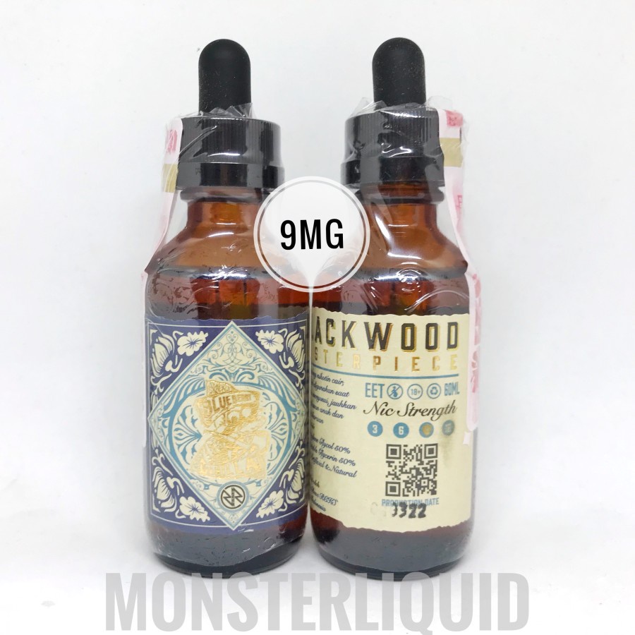 BLACKWOOD MASTERPIECE BLUEBERRY VANILLA BACCO 9MG 60ML