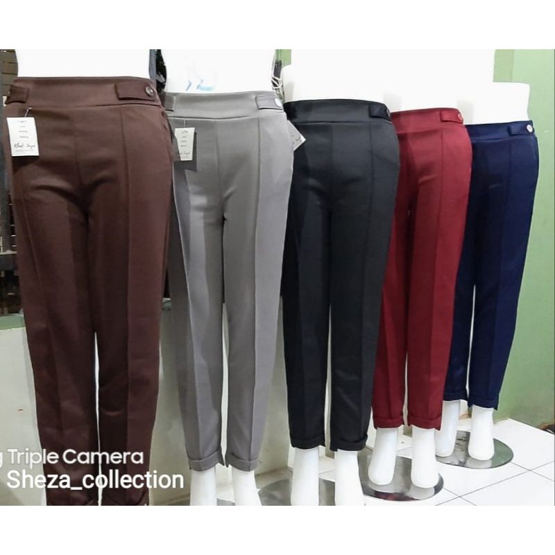 Celana Baggy Pants Wanita / Celana Scuba Wanita / Celana Panjang Wanita / Celana Panjang / Celana Scuba