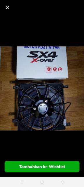 Kipas angin fan ekstra fan extra fan suzuki sx 4 xover x-over