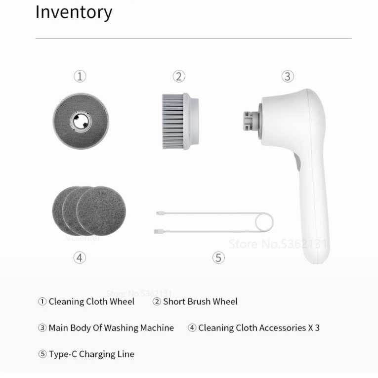 ARS - Moonyee Cleaning Brush Sikat Pembersih Elektrik - PCH2-C