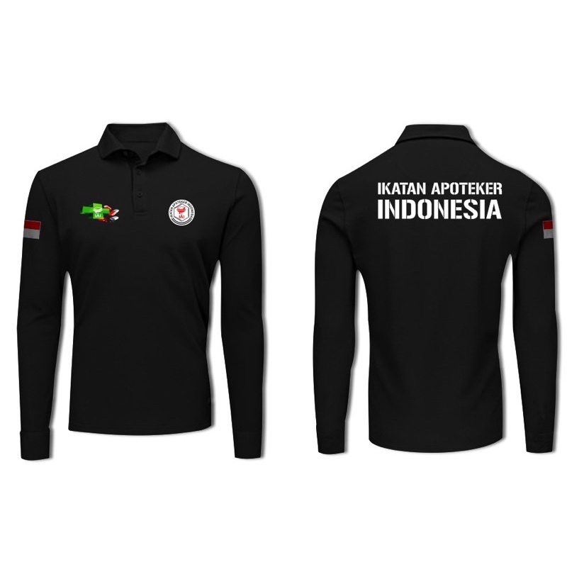 KAOS POLO SHIRT APOTEKER IKATAN APOTEKER INDONESIA TERBARU
