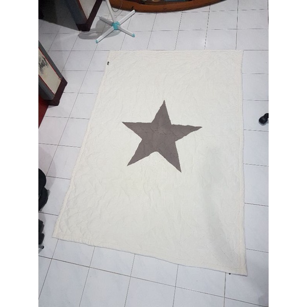 Ambal / karpet katun bintang preloved