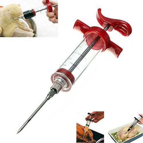 Delidge Injektor Bumbu Marinasi Daging BBQ Seasoning Injector - HC117