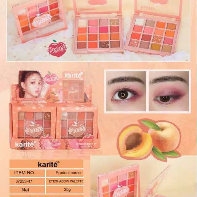 (CYBER) COD TERMURAH EYESEDOW KARITE PEACH NO.87253-47