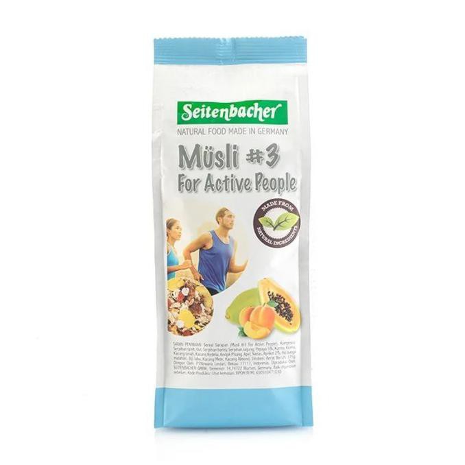 

Terbaru Seitenbacher Musli Muesli #3 For Active People 375 Gram