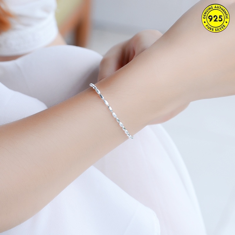 Gelang Bahan S925 Silver 40 Gaya Untuk Wanita