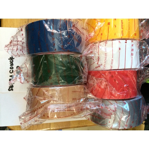 

Sale!!! Lakban Kain Tebal Warna Murah