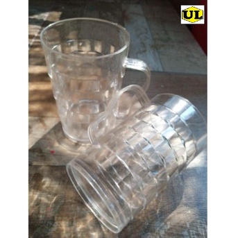 Gelas Bambu, Plastik, Cangkir, Mug