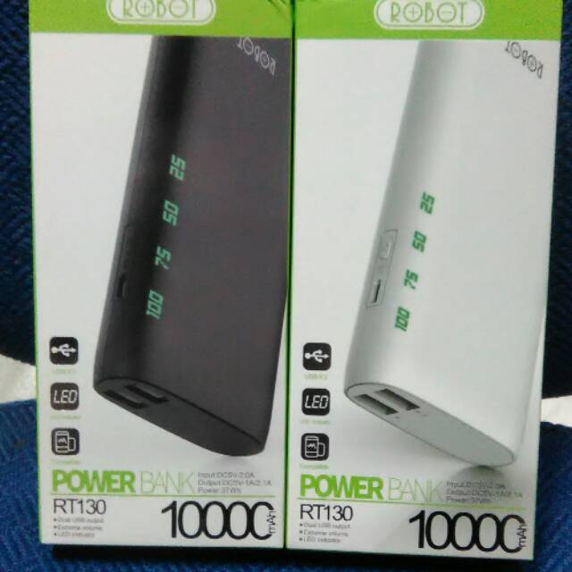 Powerbank Robot RT130 10000mah