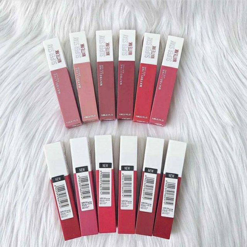 [ HARGA PER PCS TERMURAH ] LIPSTICK MAYBELLINE NEW YORK SUPERSTAY MATTE INK LIPGLOSS MAYBELINE LIPTINT MAYBELINE